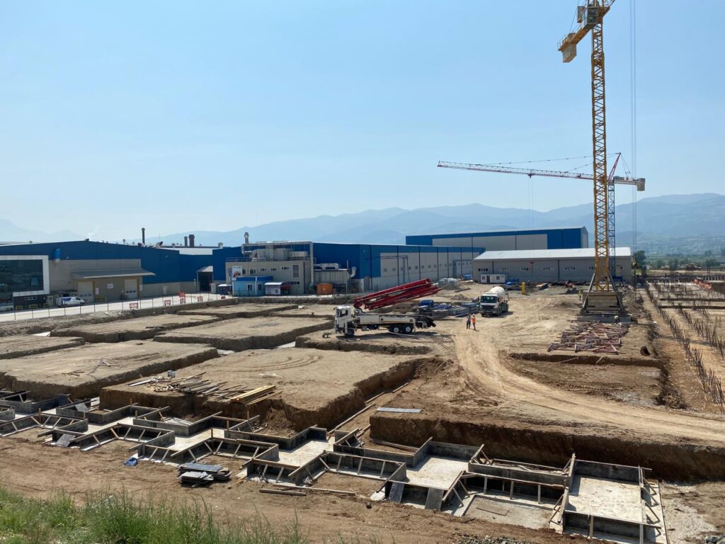 Aktül Kağıt Pamukova Üretim Tesisi İnşaatı