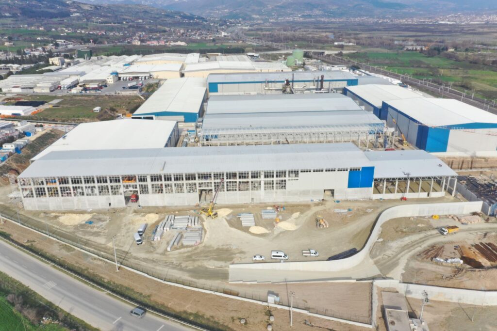 Aktül Kağıt Pamukova Üretim Tesisi İnşaatı