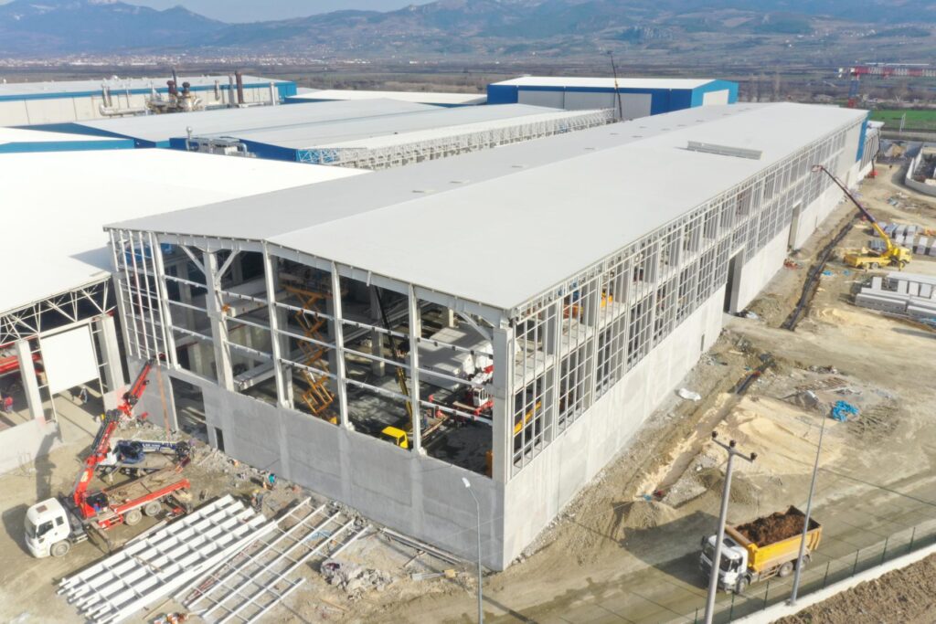 Aktül Kağıt Pamukova Üretim Tesisi İnşaatı