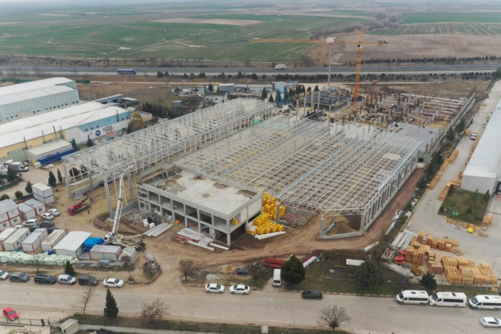 Bekaert Çorlu Tekstil Üretim Tesisi İnşaatı