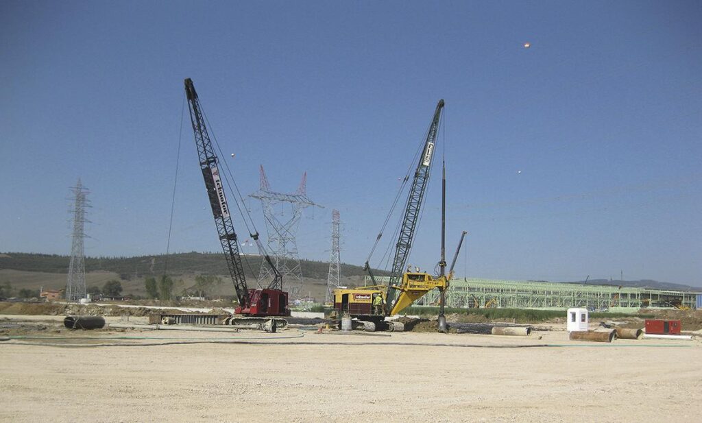 Hyundai Hysco Zemin İslahı ve Fore Kazık İşleri