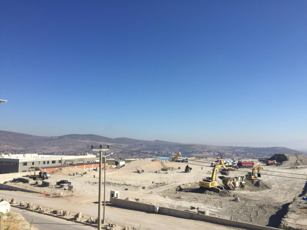 İşbir Elektrik Balıkesir OSB Zemin İşleri