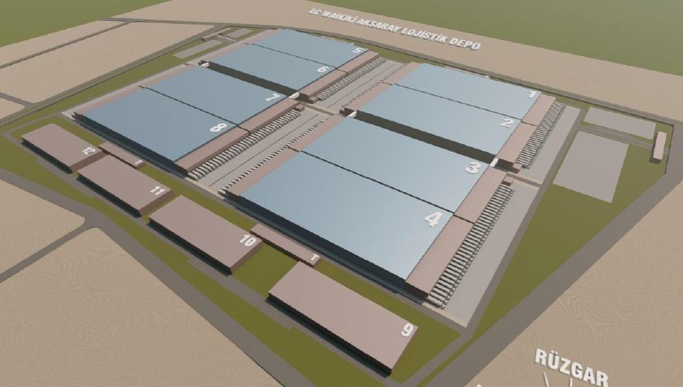 LC Waikiki Aksaray Lojistik Üssü İnşaatı