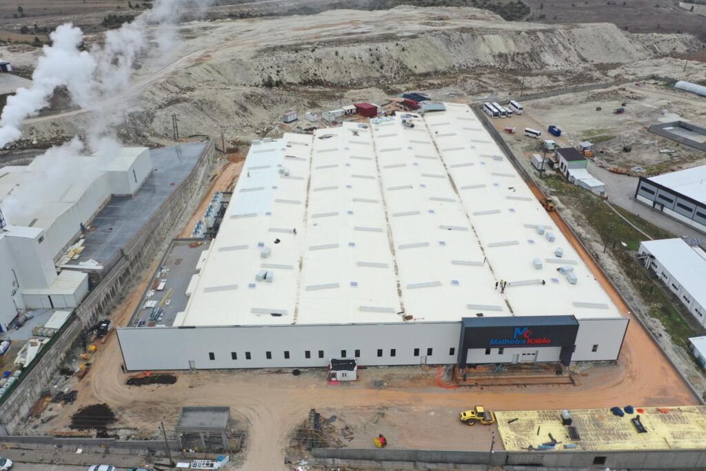Malhotra Kablo Kütahya Fabrika İnşaatı