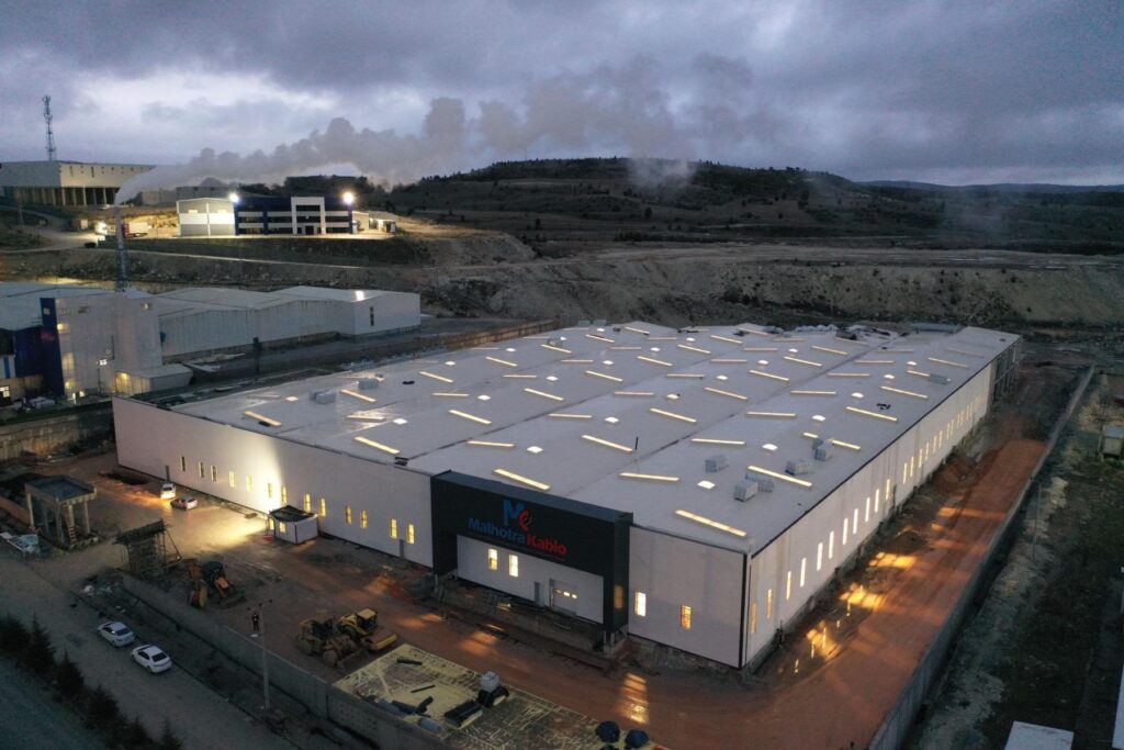 Malhotra Kablo Kütahya Fabrika İnşaatı