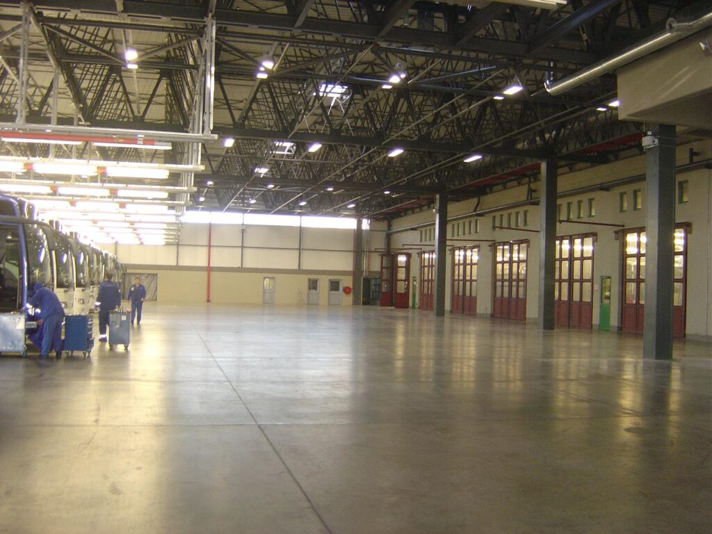 Mercedes-Benz Türk Finish Binası İnşaatı