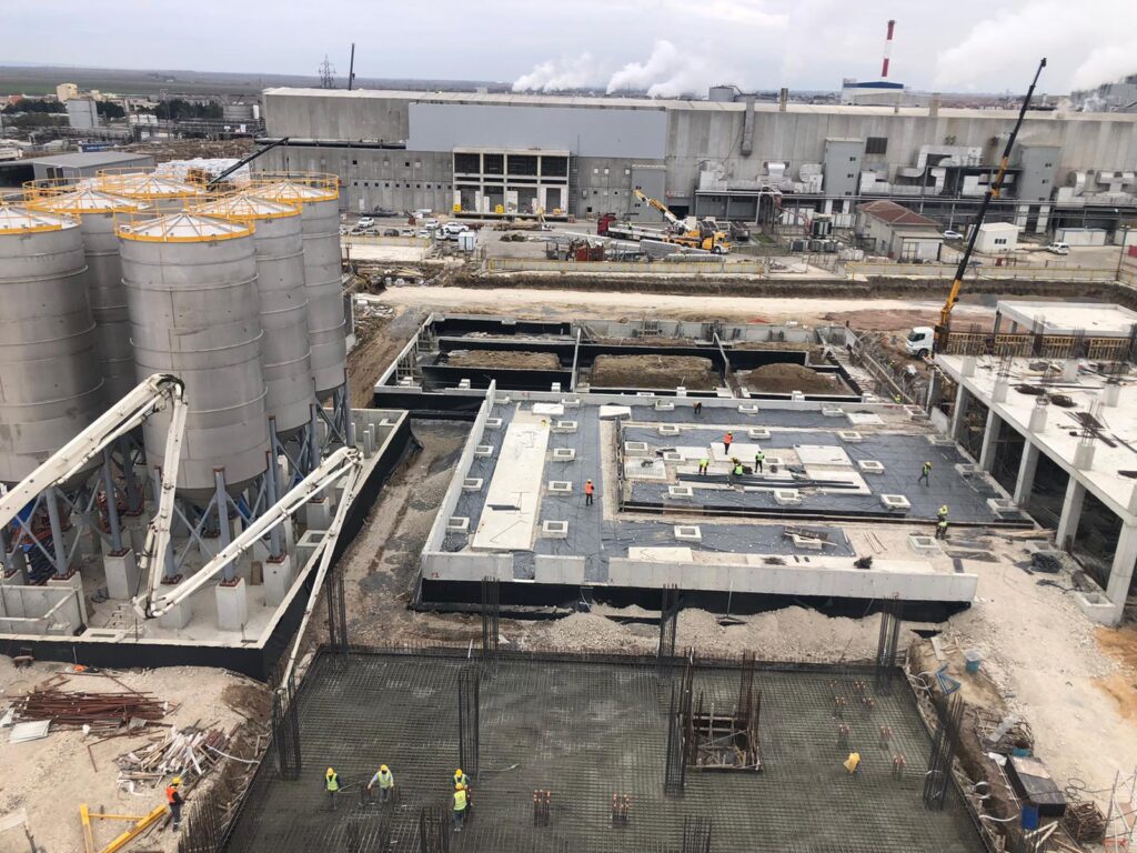 Modern Karton Ergene Nişasta Tesisi İnşaatı