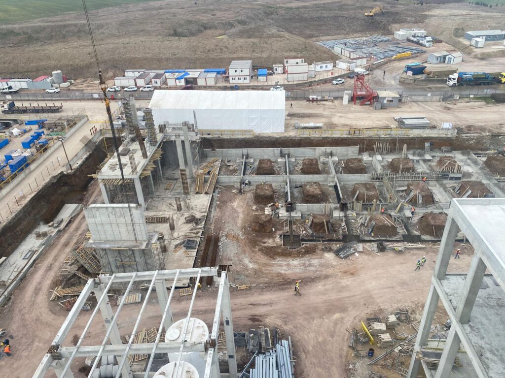 Modern Karton Ergene Nişasta Tesisi İnşaatı