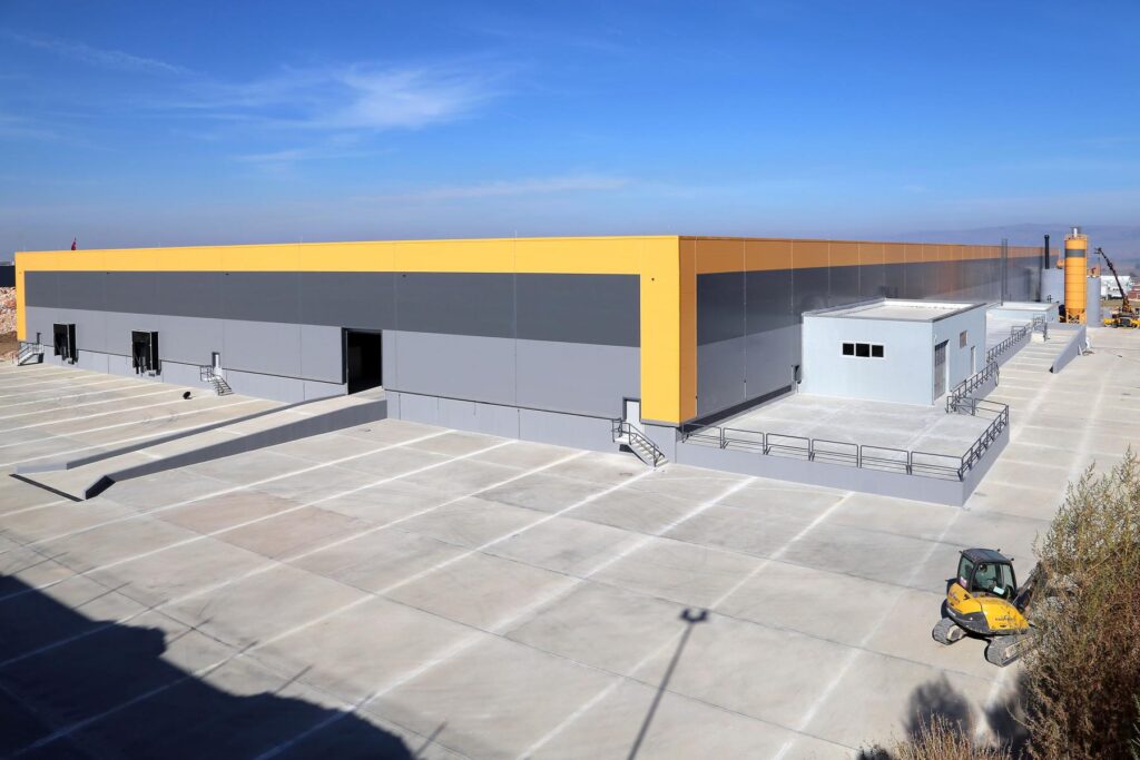 ODE Yalıtım Eskişehir Yönetim ve Üretim Binası İnşaatı