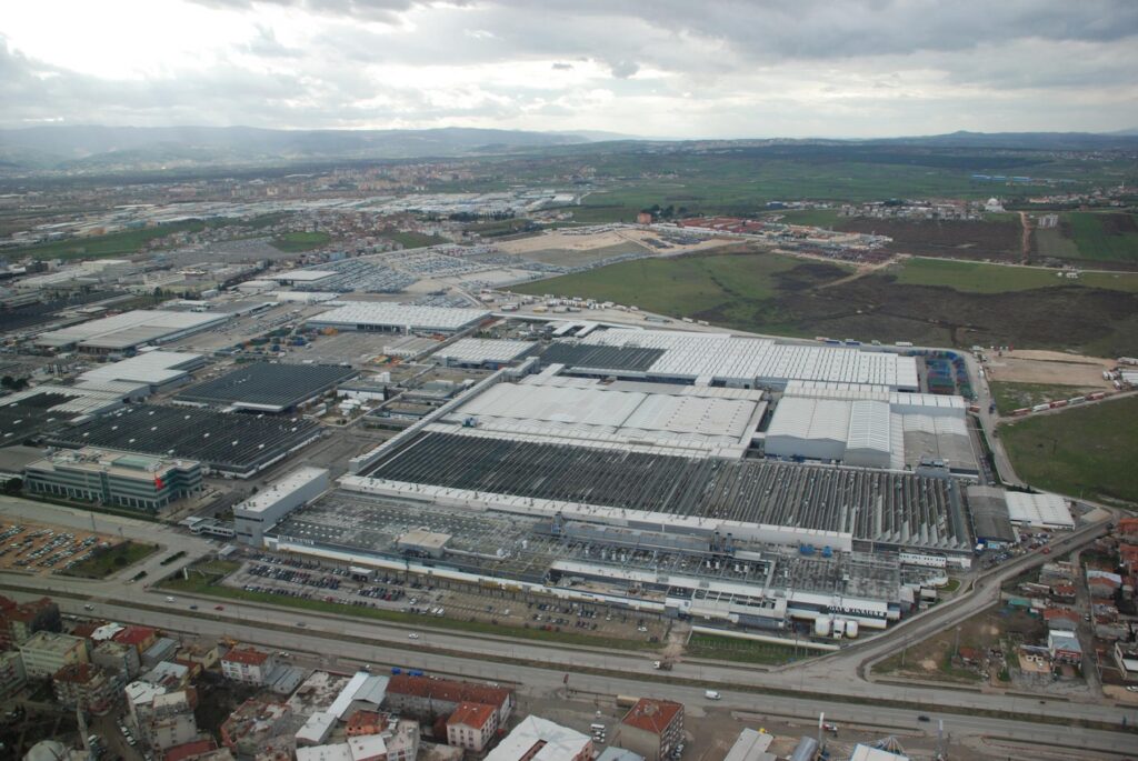 Omsan Lojistik Bursa NOSB Park Sahası İnşaatı