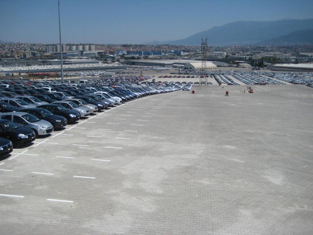 Omsan Lojistik Bursa NOSB Park Sahası İnşaatı