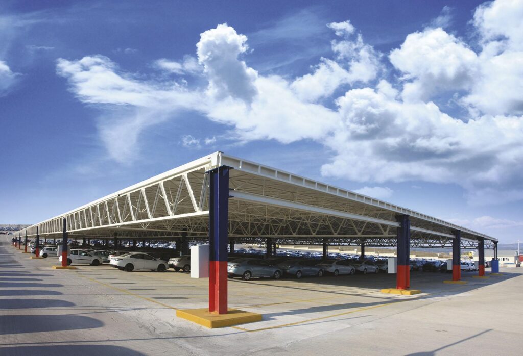 Oyak Renault CAT Elektrikli Araç Parkı İnşaatı