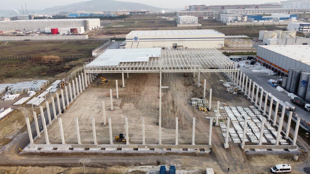 Ravago Aliağa Hammadde Deposu İnşaatı