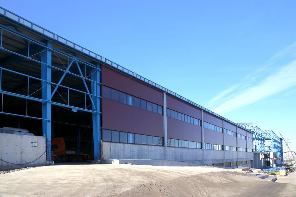 Trakya Döküm Lüleburgaz Dökümhane İnşaatı