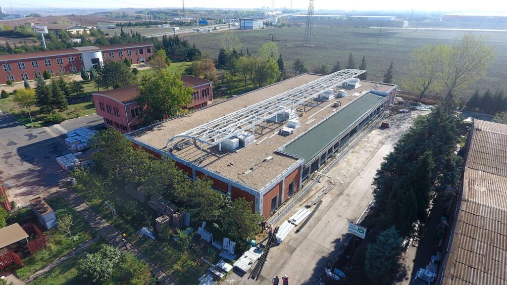 Trakya Döküm Lüleburgaz Dökümhane İnşaatı